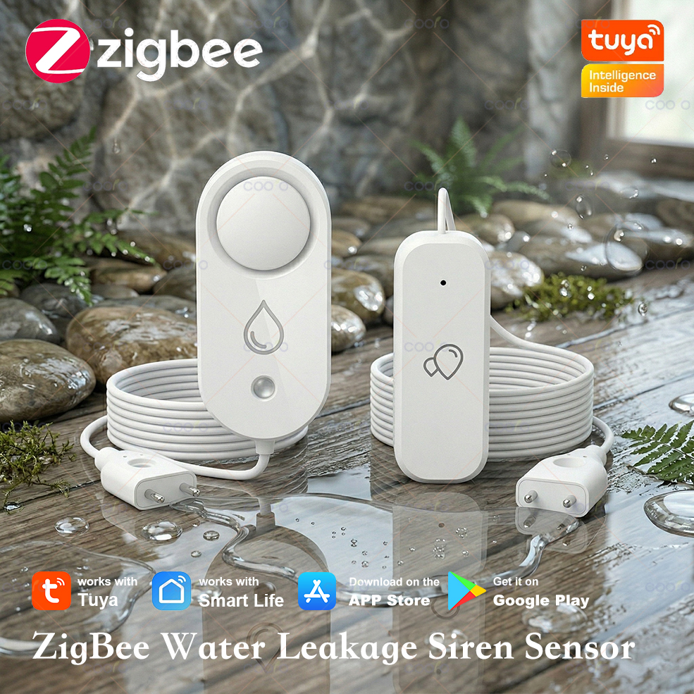Home Automation Technology - Tuya Zigbee Water Sensor Leakage Alarm