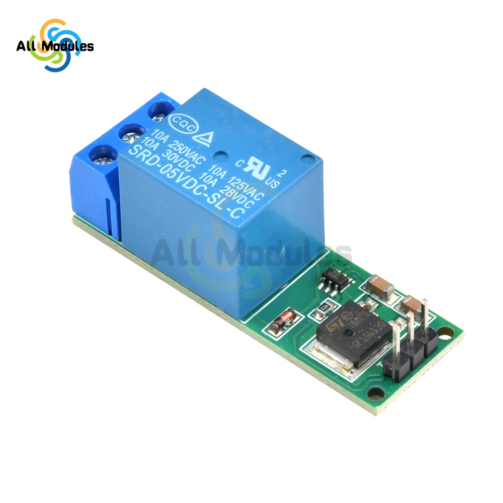Shelly Relay Module - 6-24V 1 Channel Relay Module Flip-Flop