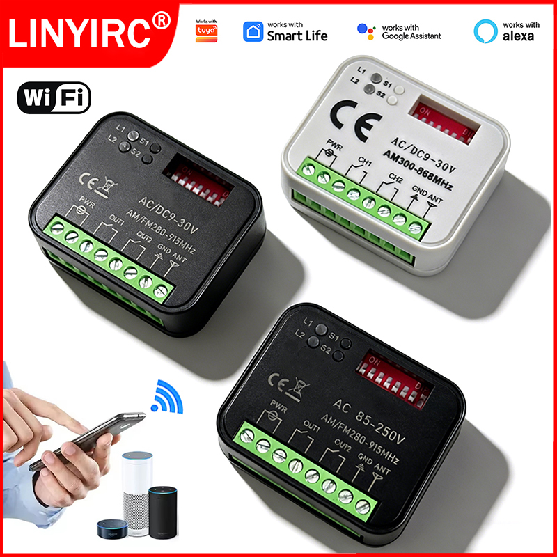 433Mhz Receiver Module - Works With Tuya Wifi 300-868MHz Universal