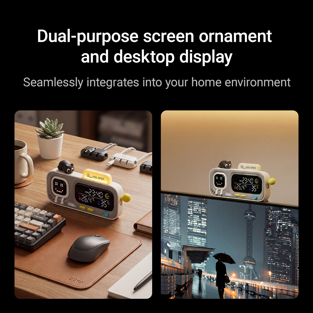 DUKA MOODA Smart Desktop Tempe - Temperature Humidity Sensor incelemesi ve fiyatı