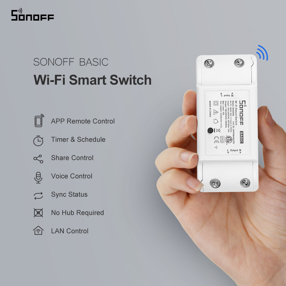 Itead SONOFF Basic R2 Mini DIY - Sonoff Basic Switch incelemesi ve fiyatı