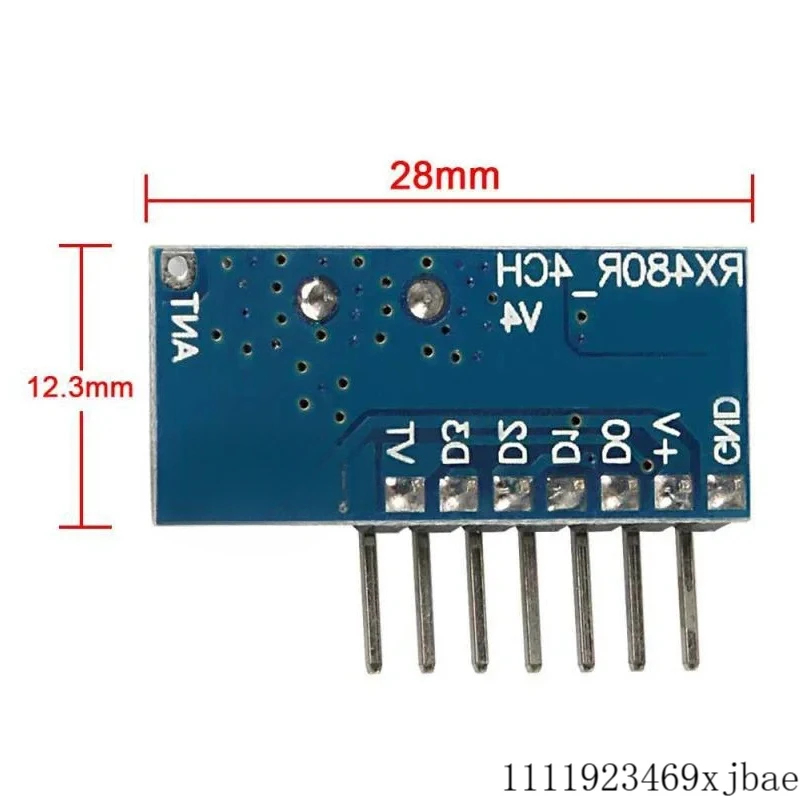 Wireless 433Mhz RF Module Rece - 433Mhz Receiver Module incelemesi ve fiyatı