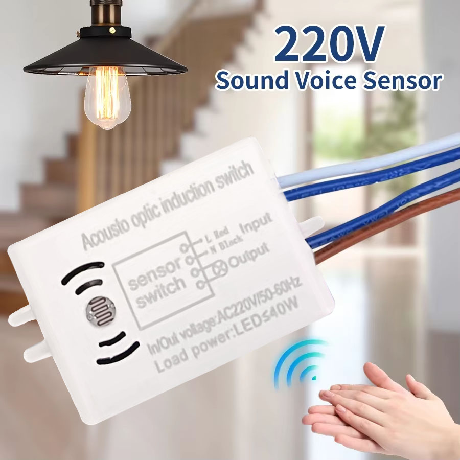 Sound Voice Sensor Switch Smar - Home Automation Industry incelemesi ve fiyatı