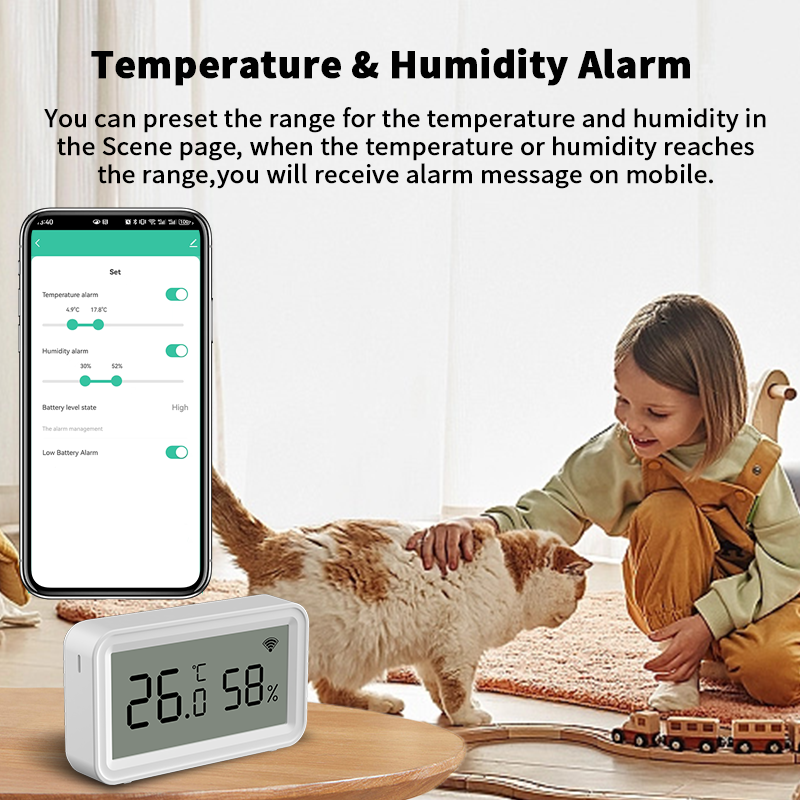 Tuya Zigbee WiFi Thermometer H - Temperature Humidity Sensor incelemesi ve fiyatı
