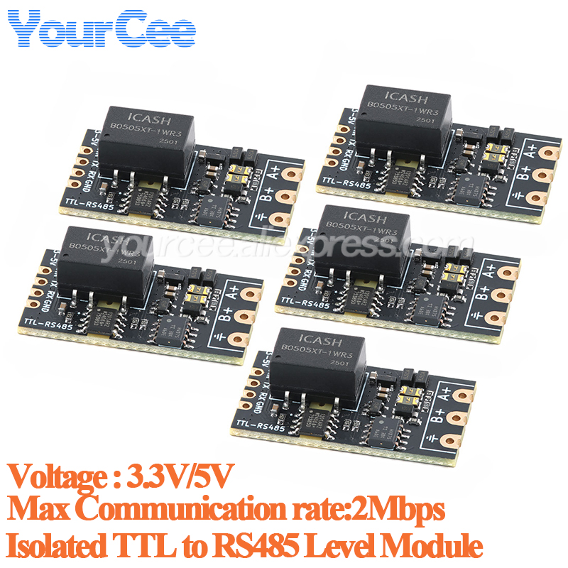 10pcs/1pc Isolated TTL to RS48 - Shelly Relay Module incelemesi ve fiyatı