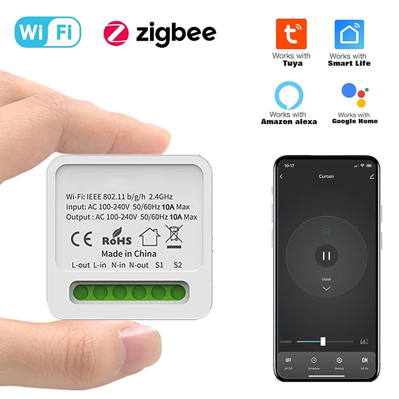 Tuya 16A Mini Wifi Smart Switc - Smart Home Automation Diy incelemesi ve fiyatı