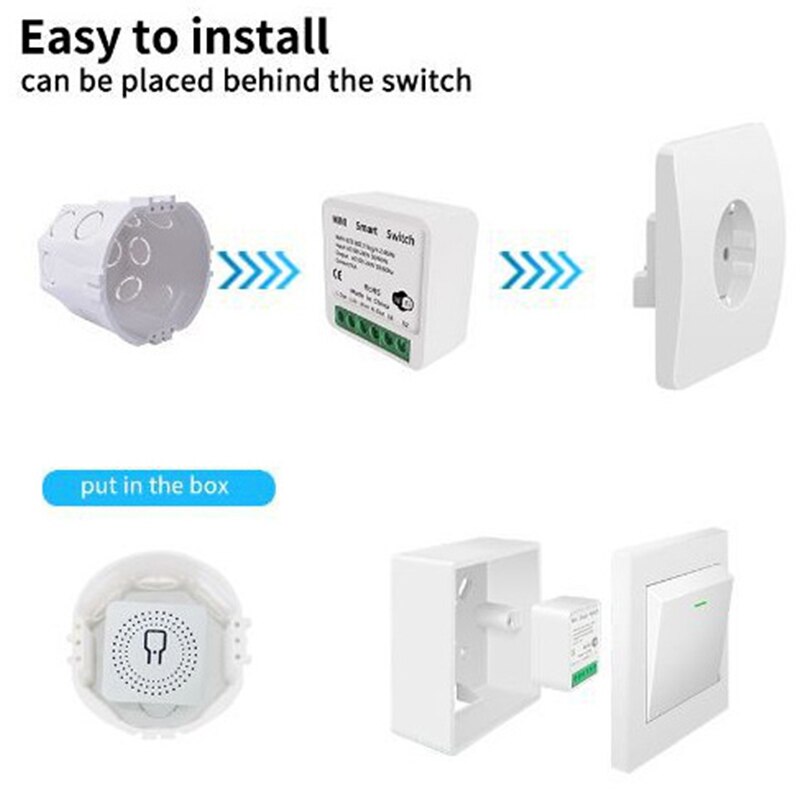 Tuya 16A Mini Wifi Smart Switc - Smart Home Automation Diy incelemesi ve fiyatı