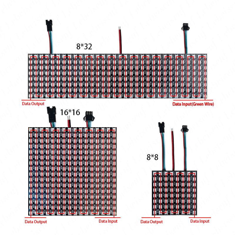 LED Digital Pixels Screen WS28 - Rgb Led Matrix 8X8 incelemesi ve fiyatı