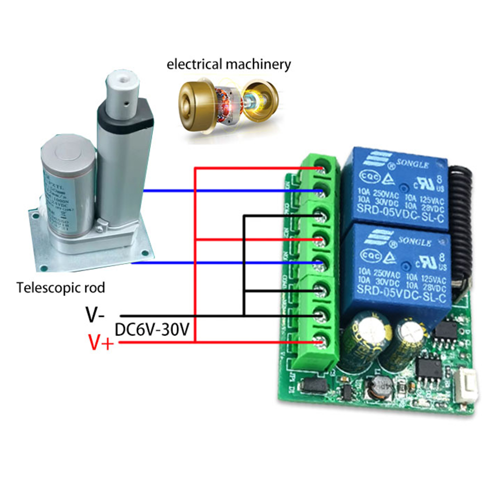 12V 9~30V Receiver Module Swit - 433Mhz Receiver Module incelemesi ve fiyatı