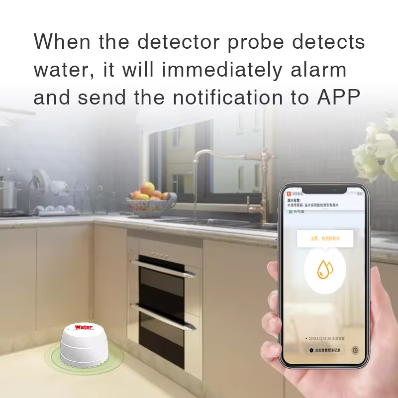 Tuya WiFi Water Leak Detector  - Home Automation Technology incelemesi ve fiyatı