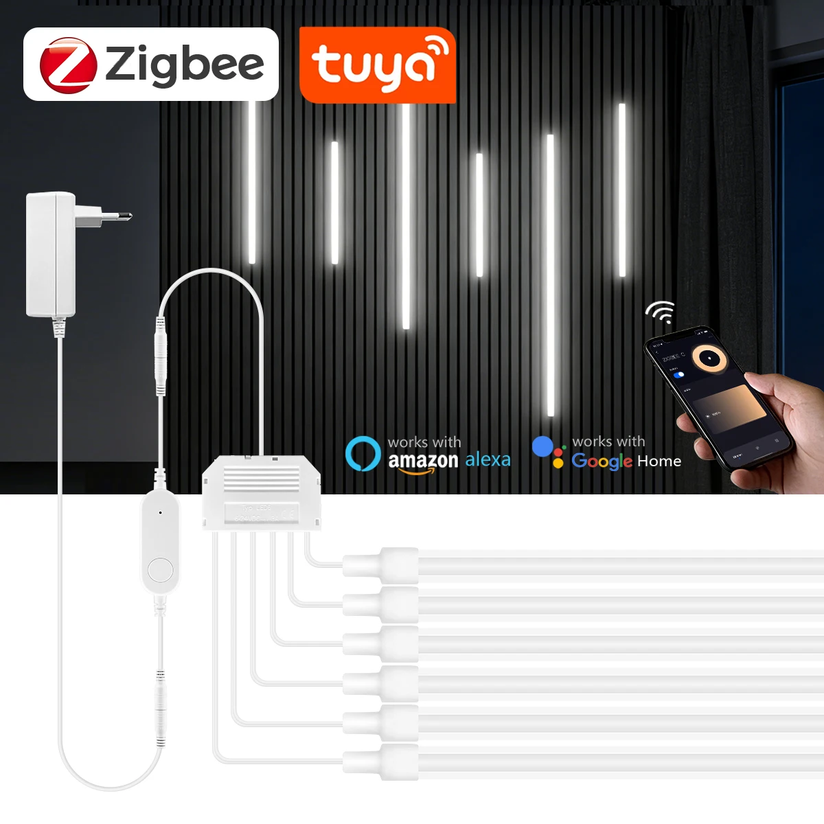 Zigbee Smart Neon COB LED Stri - Smart Home Automation Diy incelemesi ve fiyatı