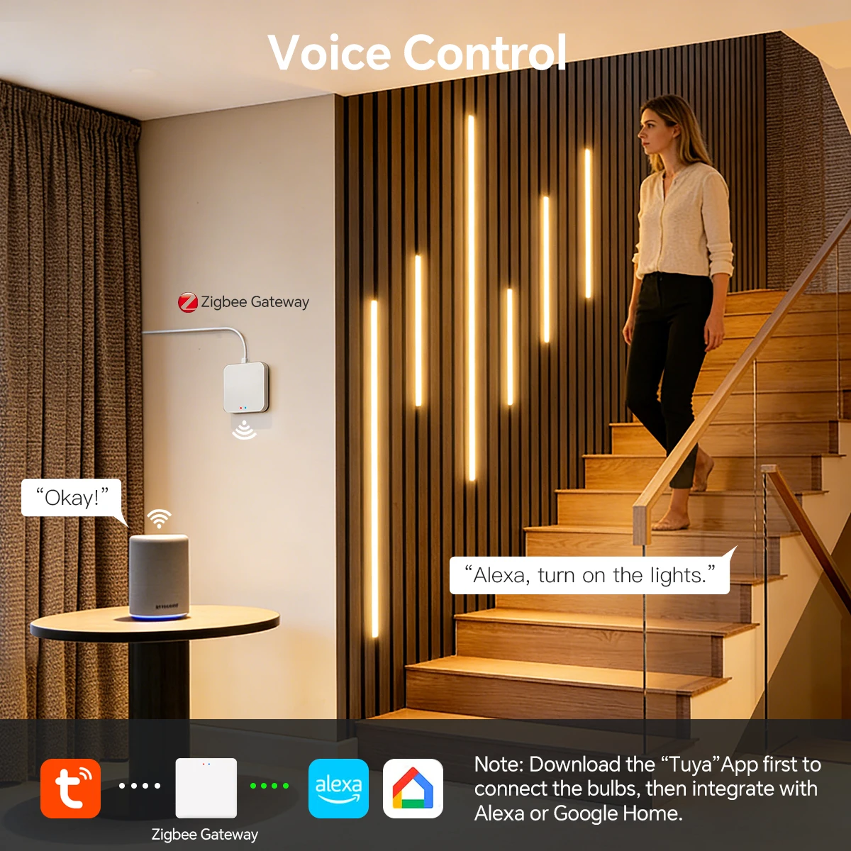 Zigbee Smart Neon COB LED Stri - Smart Home Automation Diy incelemesi ve fiyatı