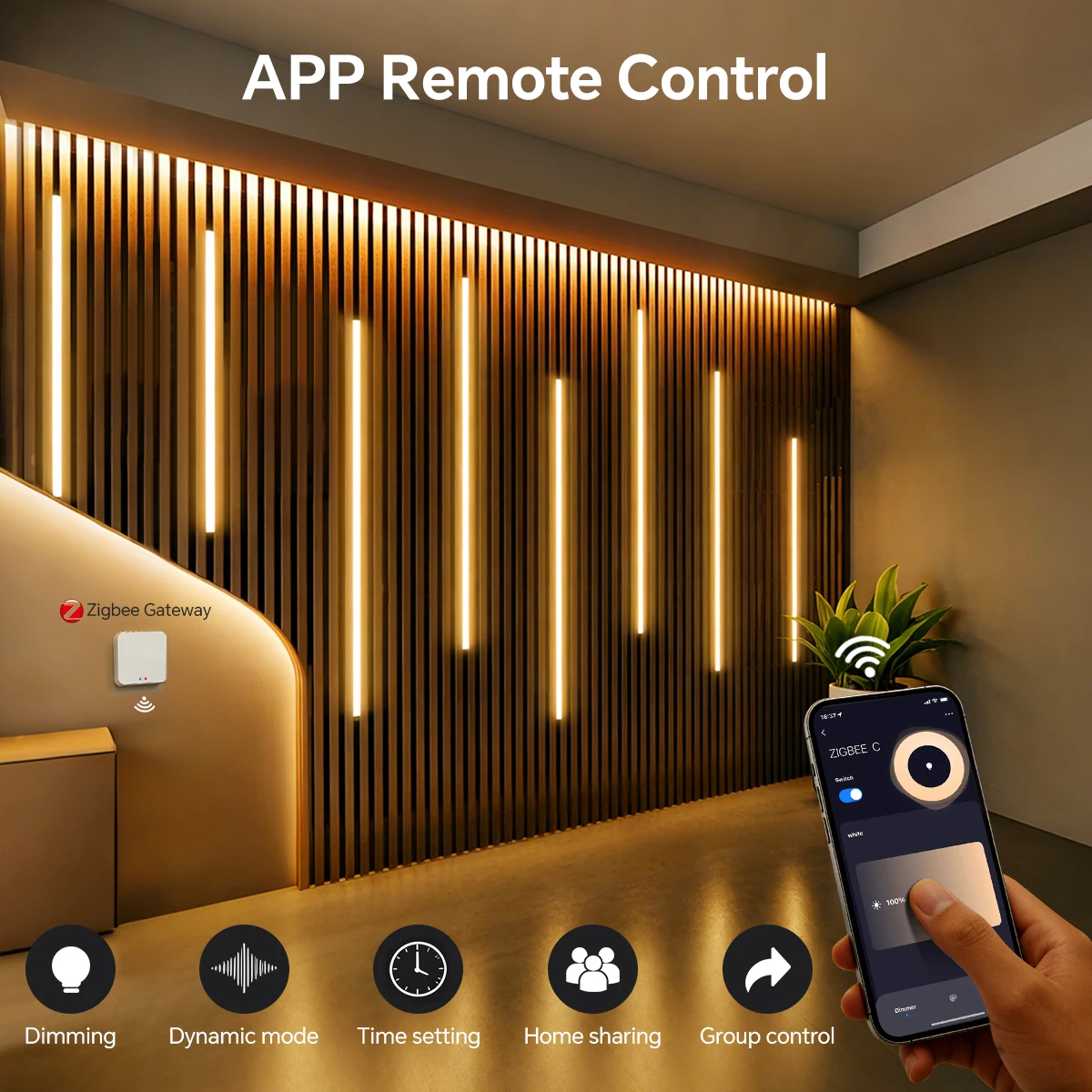 Zigbee Smart Neon COB LED Stri - Smart Home Automation Diy incelemesi ve fiyatı