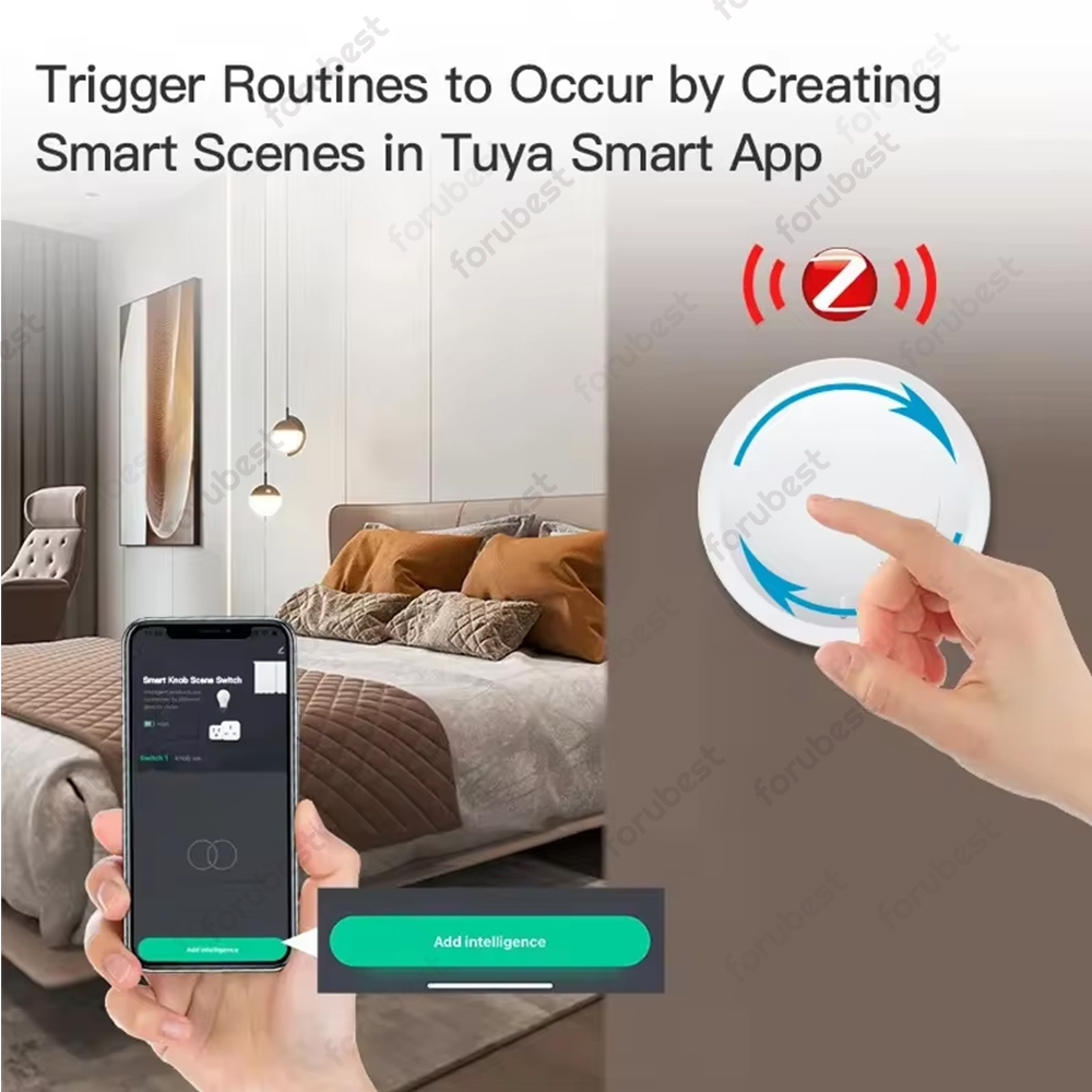 Tuya ZigBee Smart Knob Switch  - Smart Home Automation Diy incelemesi ve fiyatı