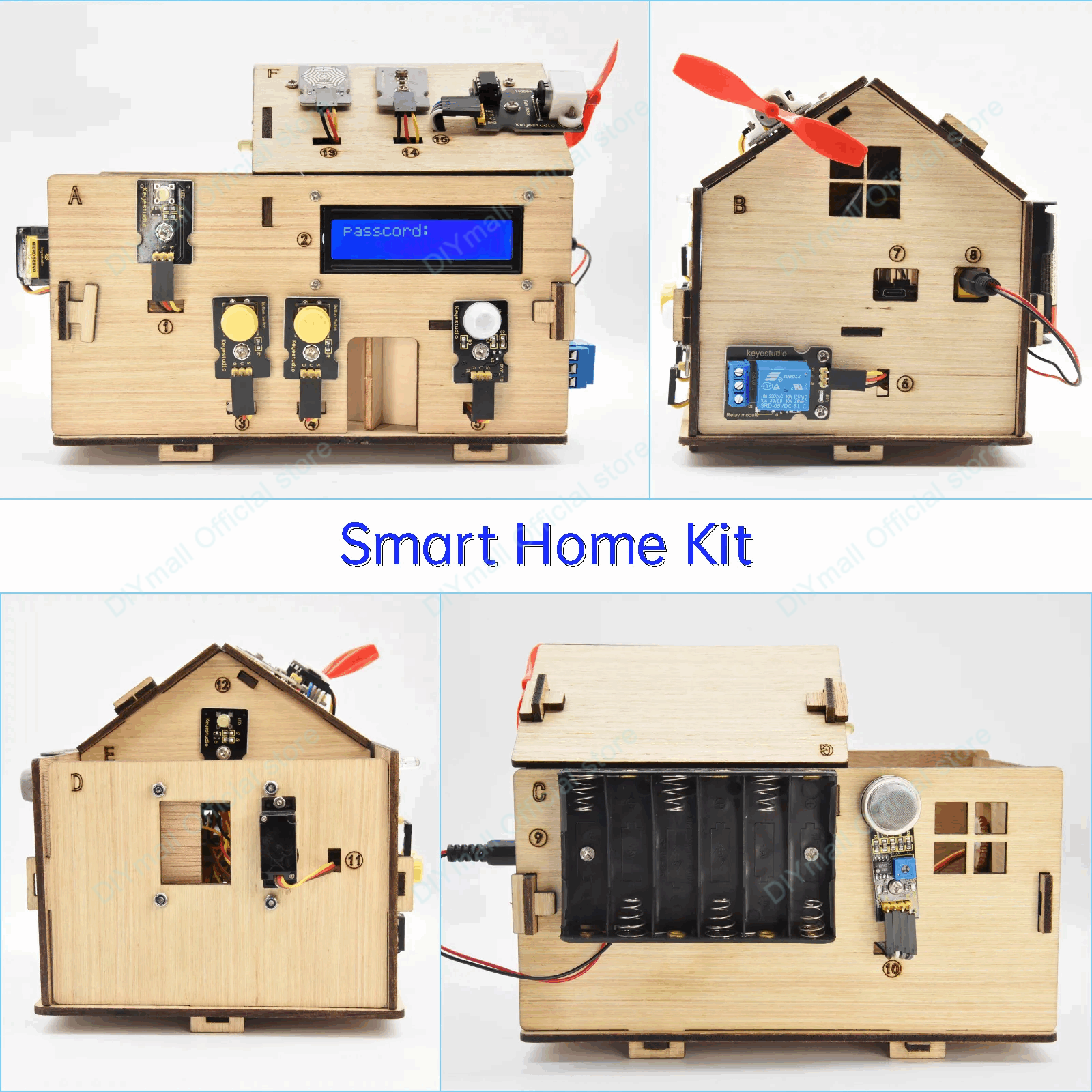 Keyestudio Smart IoT Home Kit  - Smart Home Automation Diy incelemesi ve fiyatı