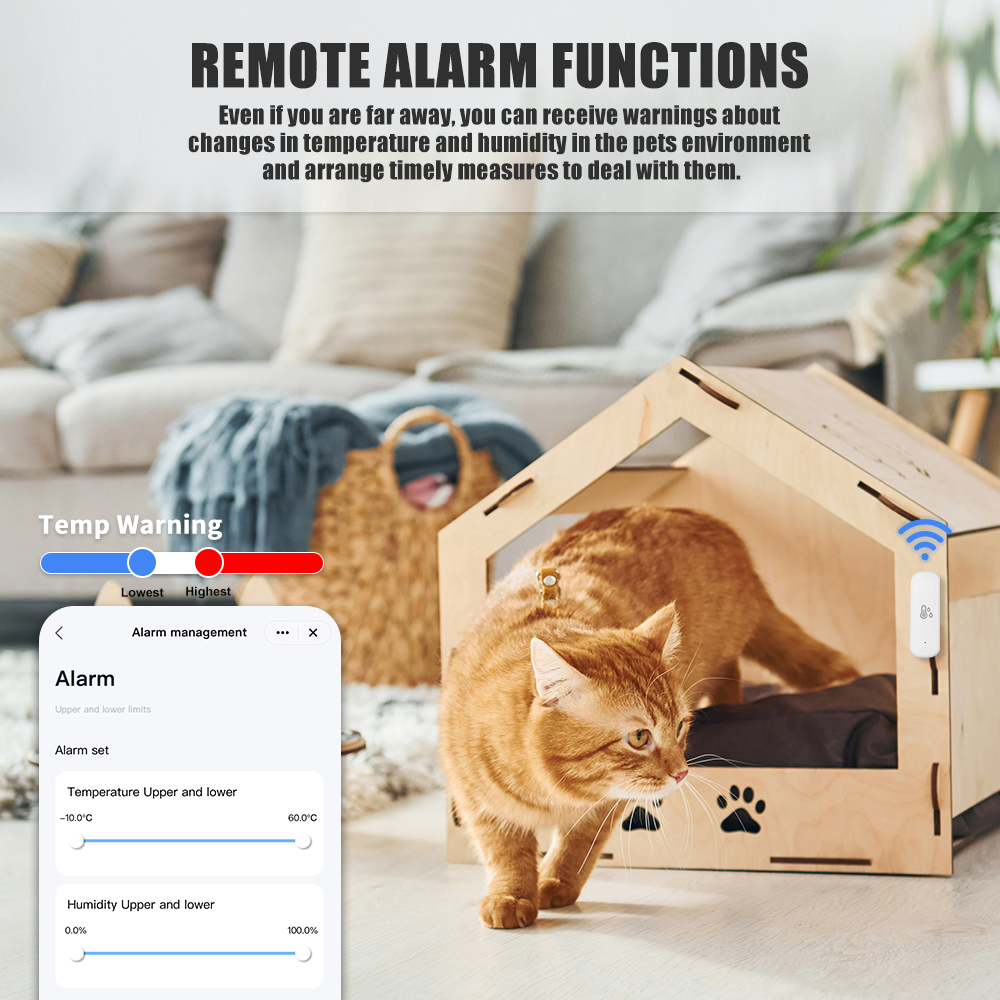 Tuya WiFi Temperature and Humi - Home Automation Technology incelemesi ve fiyatı