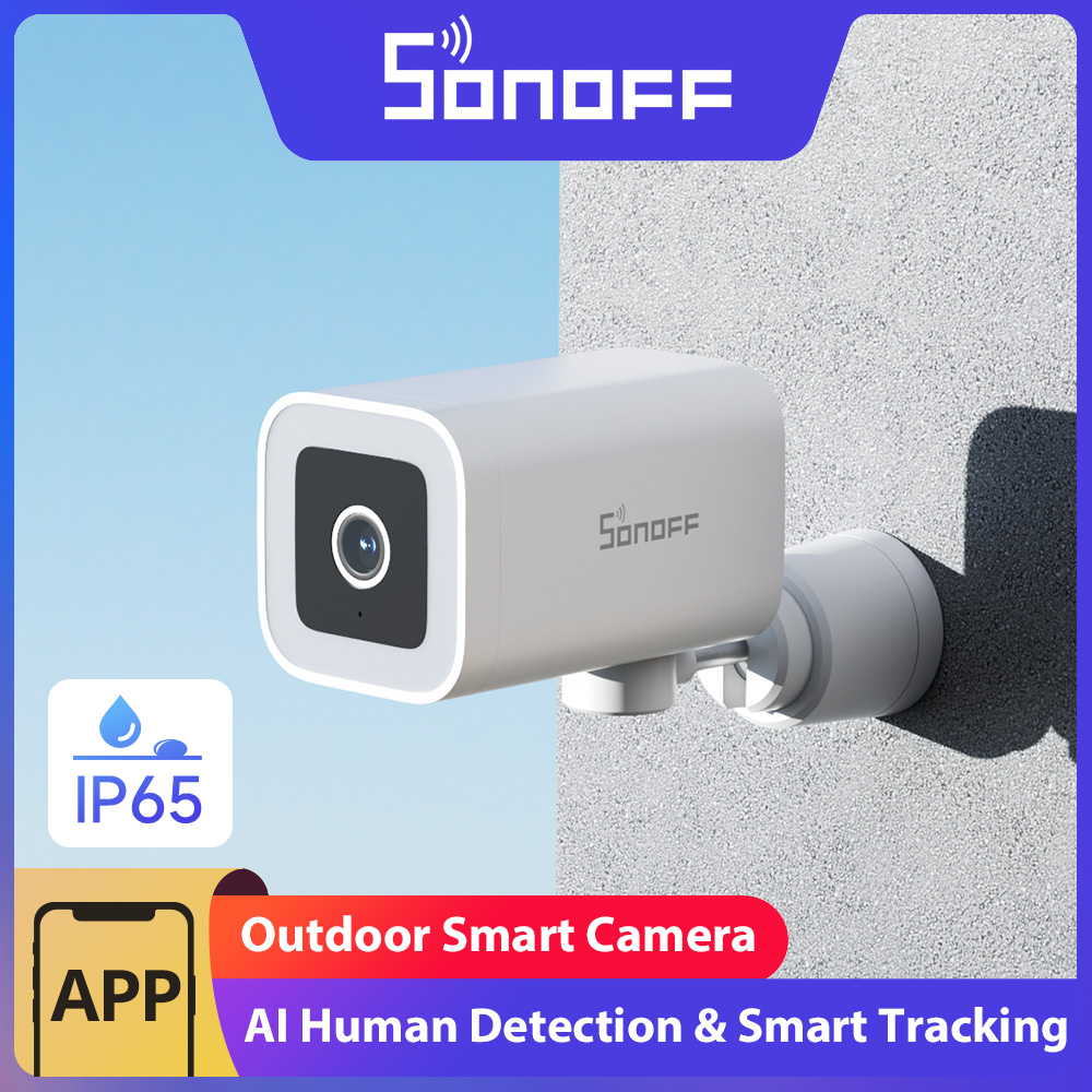 SONOFF CAM-B1P 2K HD Outdoor S - Sonoff Basic Switch incelemesi ve fiyatı