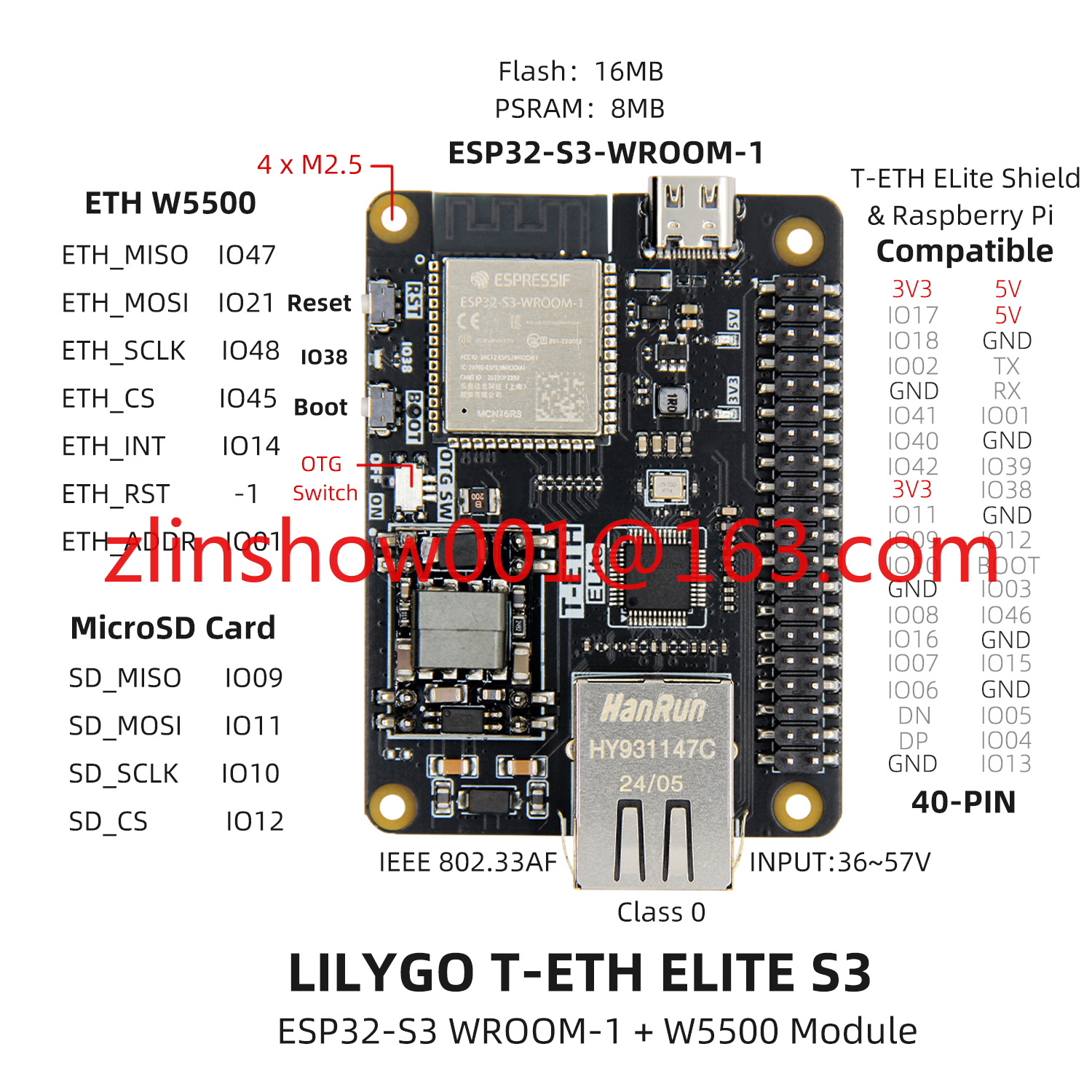T-ETH-ELite ESP32-S3 Ethernet  - Ethernet Module W5500 incelemesi ve fiyatı