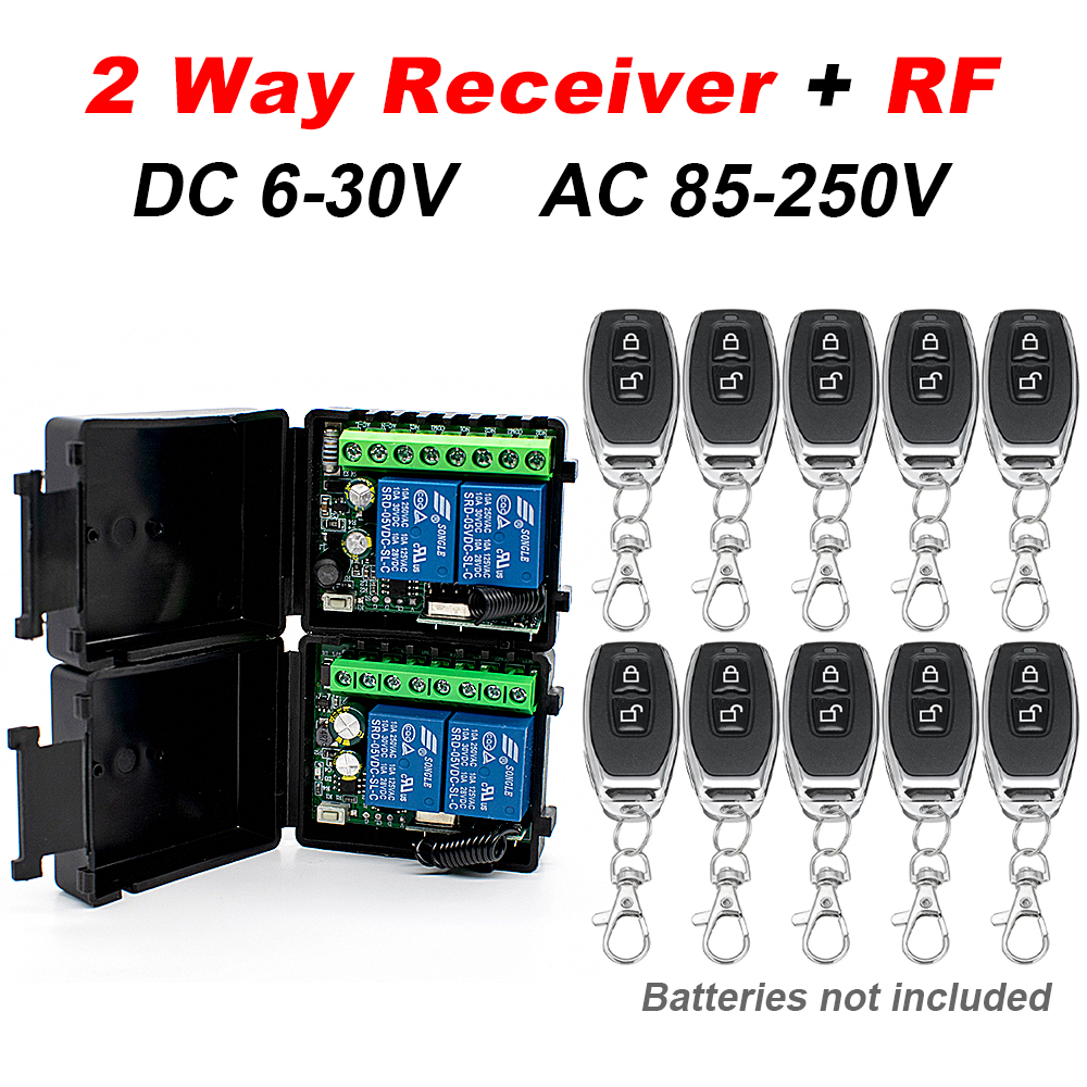 1~10pcs 2 Channel 433MHz RF Re - 433Mhz Receiver Module incelemesi ve fiyatı