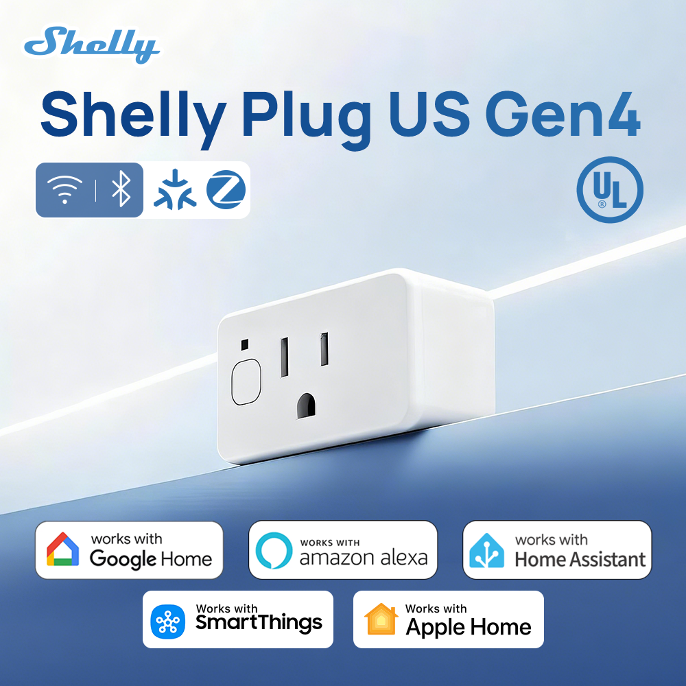 Shelly Plug US Gen4 Zigbee Cer - Shelly Relay Module incelemesi ve fiyatı