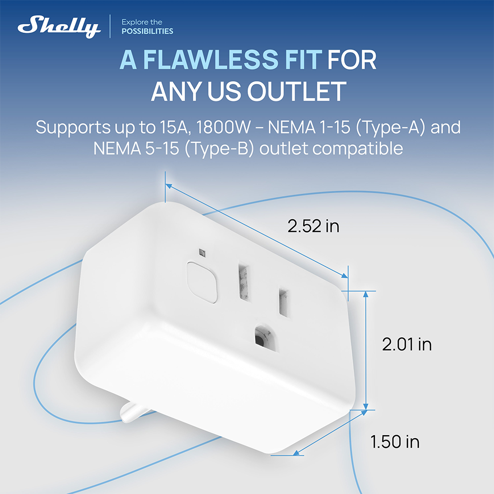Shelly Plug US Gen4 Zigbee Cer - Shelly Relay Module incelemesi ve fiyatı