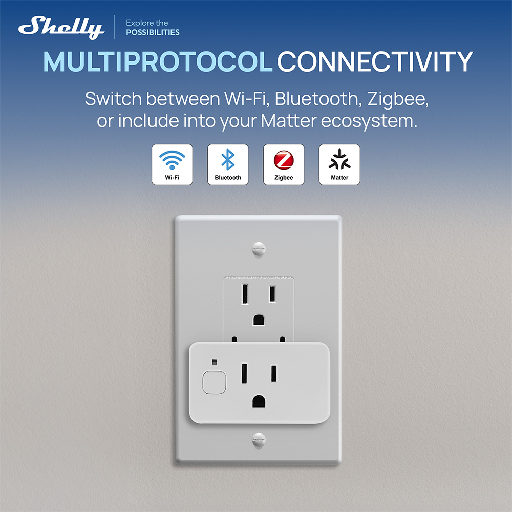 Shelly Plug US Gen4 Zigbee Cer - Shelly Relay Module incelemesi ve fiyatı
