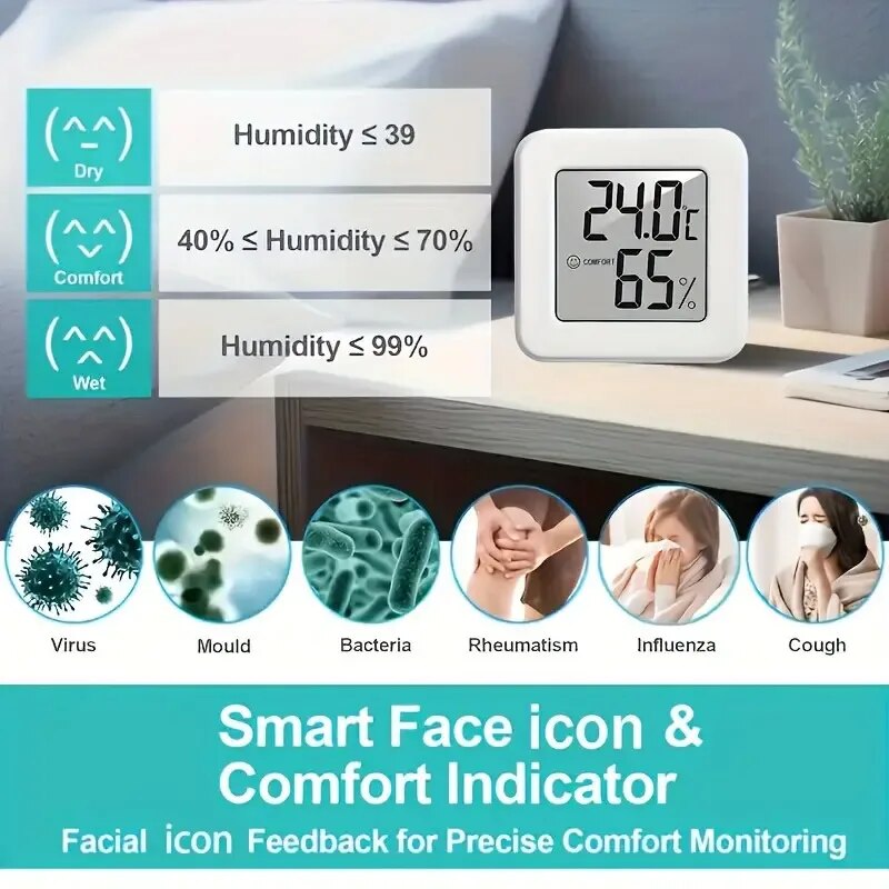 Digital Hygrometer Thermometer - Temperature Humidity Sensor incelemesi ve fiyatı