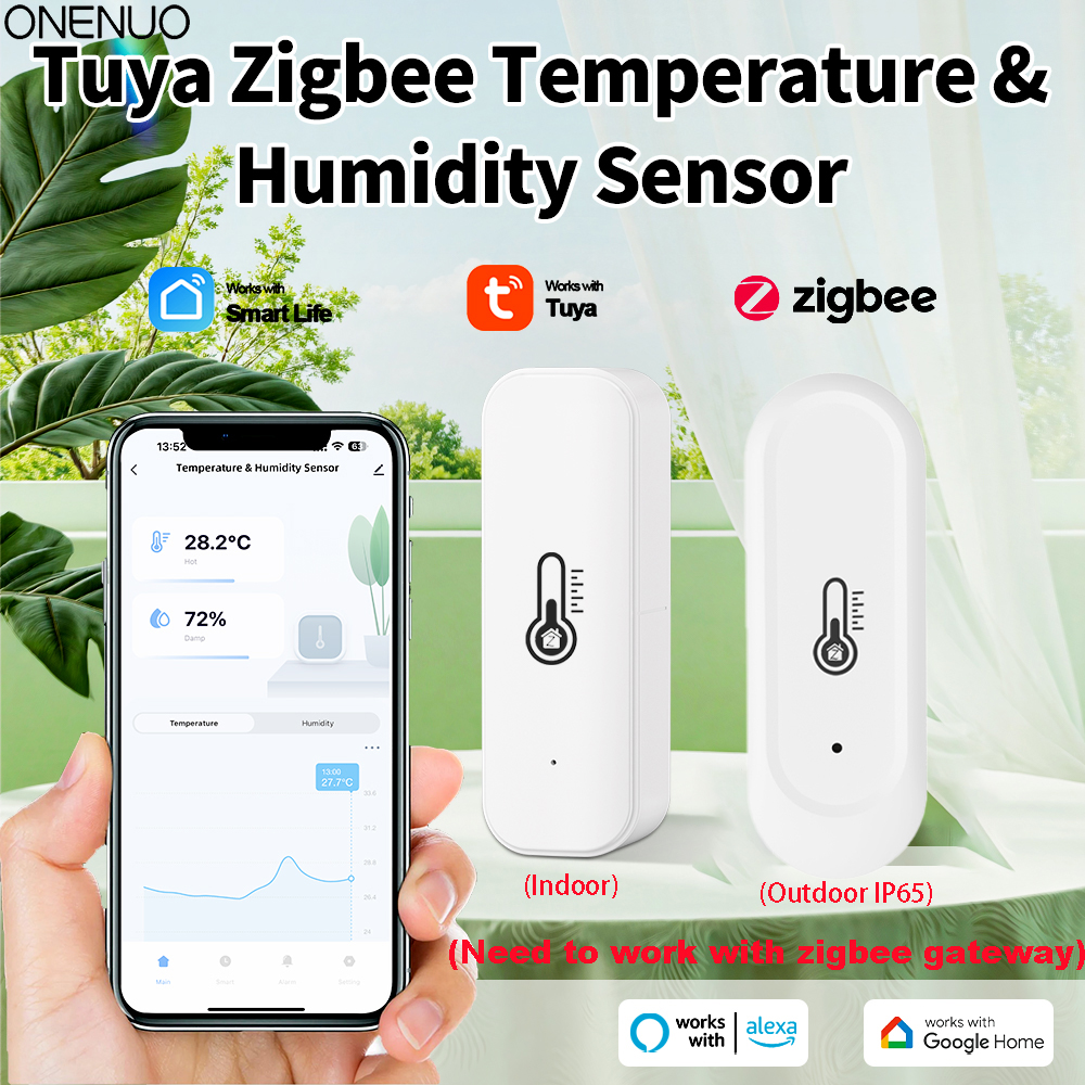 Tuya ZIgbee IP65 Waterproof Ou - Temperature Humidity Sensor incelemesi ve fiyatı