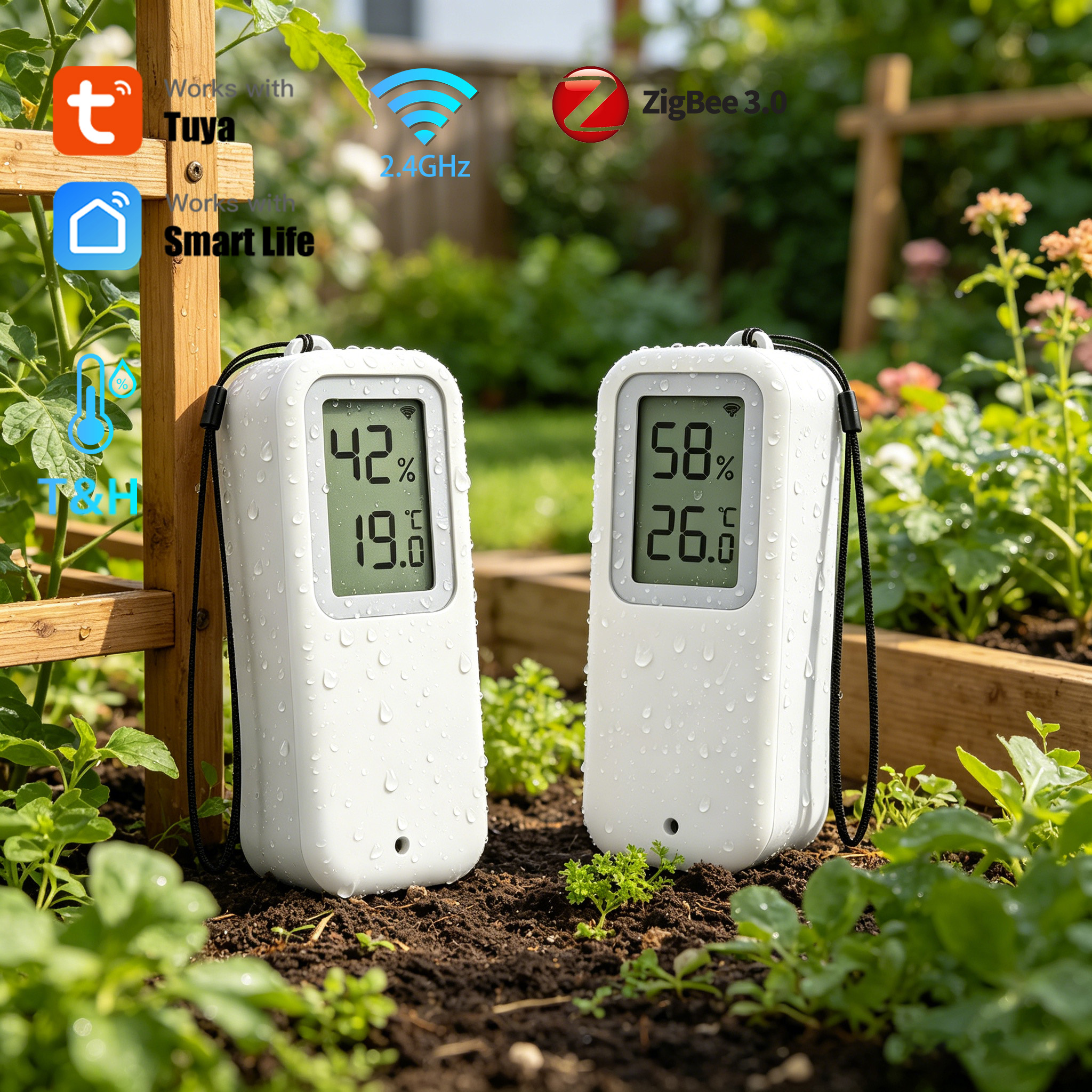 Tuya WiFi ZigBee Temperature a - Temperature Humidity Sensor incelemesi ve fiyatı