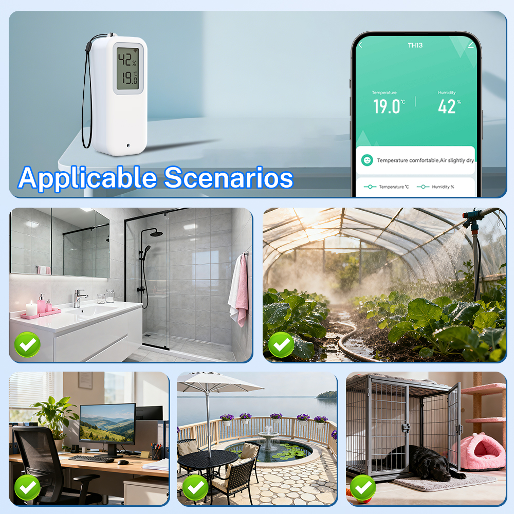 Tuya WiFi ZigBee Temperature a - Temperature Humidity Sensor incelemesi ve fiyatı