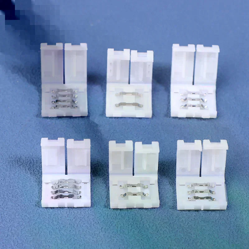 10Pcs LED Strip Connector 8MM  - Rgb Led Matrix 8X8 incelemesi ve fiyatı