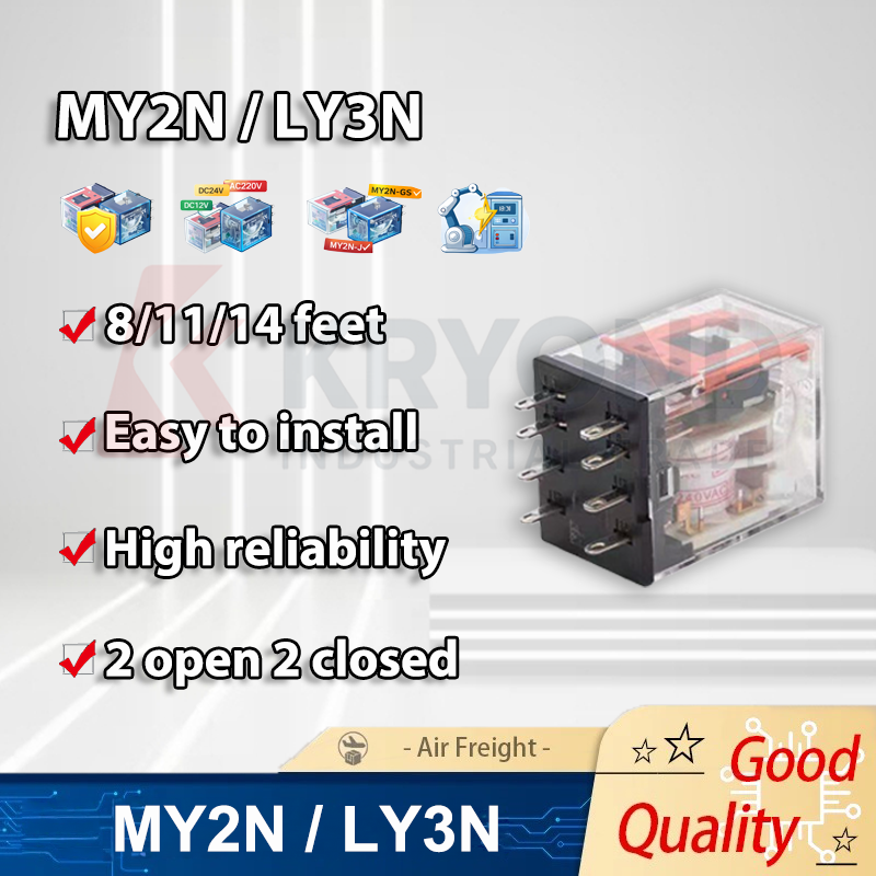 MY2N MY4N LY2N Miniature Inter - Home Automation Panel Diy incelemesi ve fiyatı
