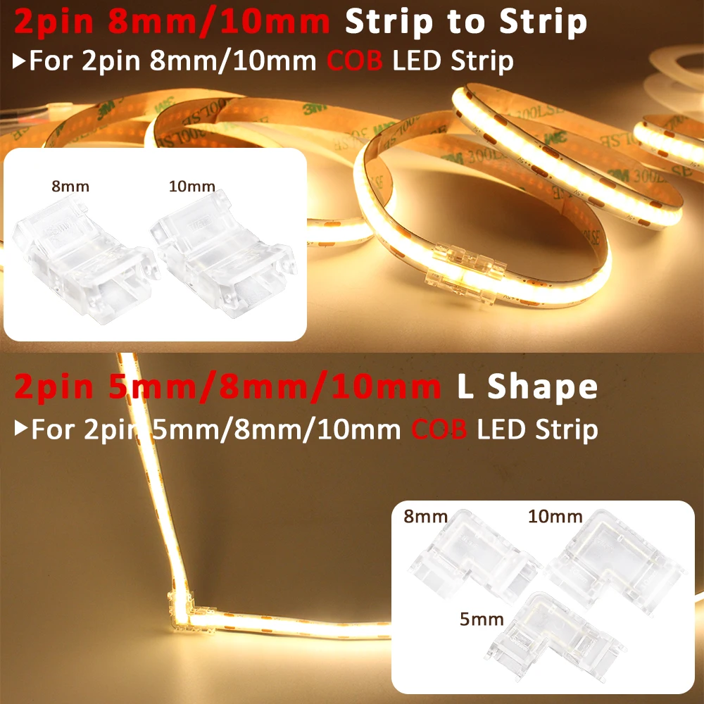 5PCS LED Strip Connector COB S - Rgb Led Matrix 8X8 incelemesi ve fiyatı