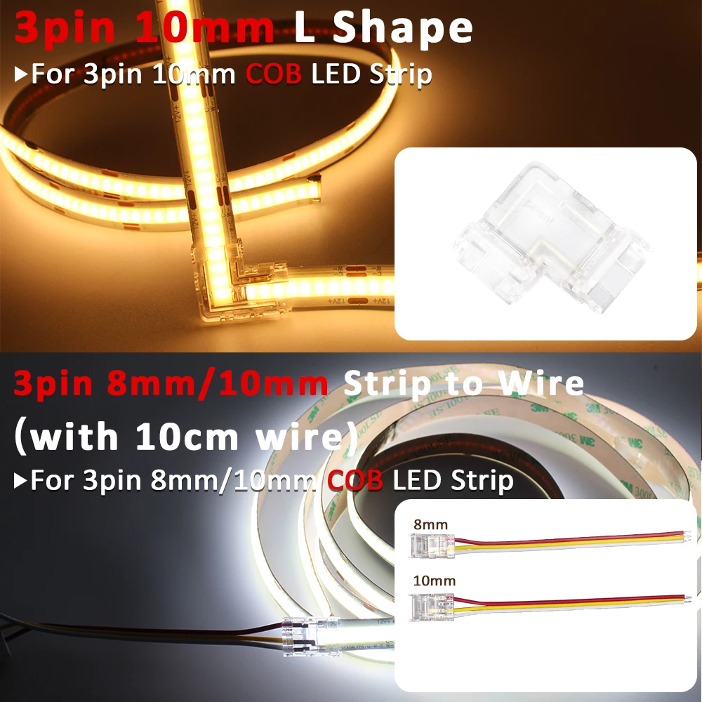 5PCS LED Strip Connector COB S - Rgb Led Matrix 8X8 incelemesi ve fiyatı