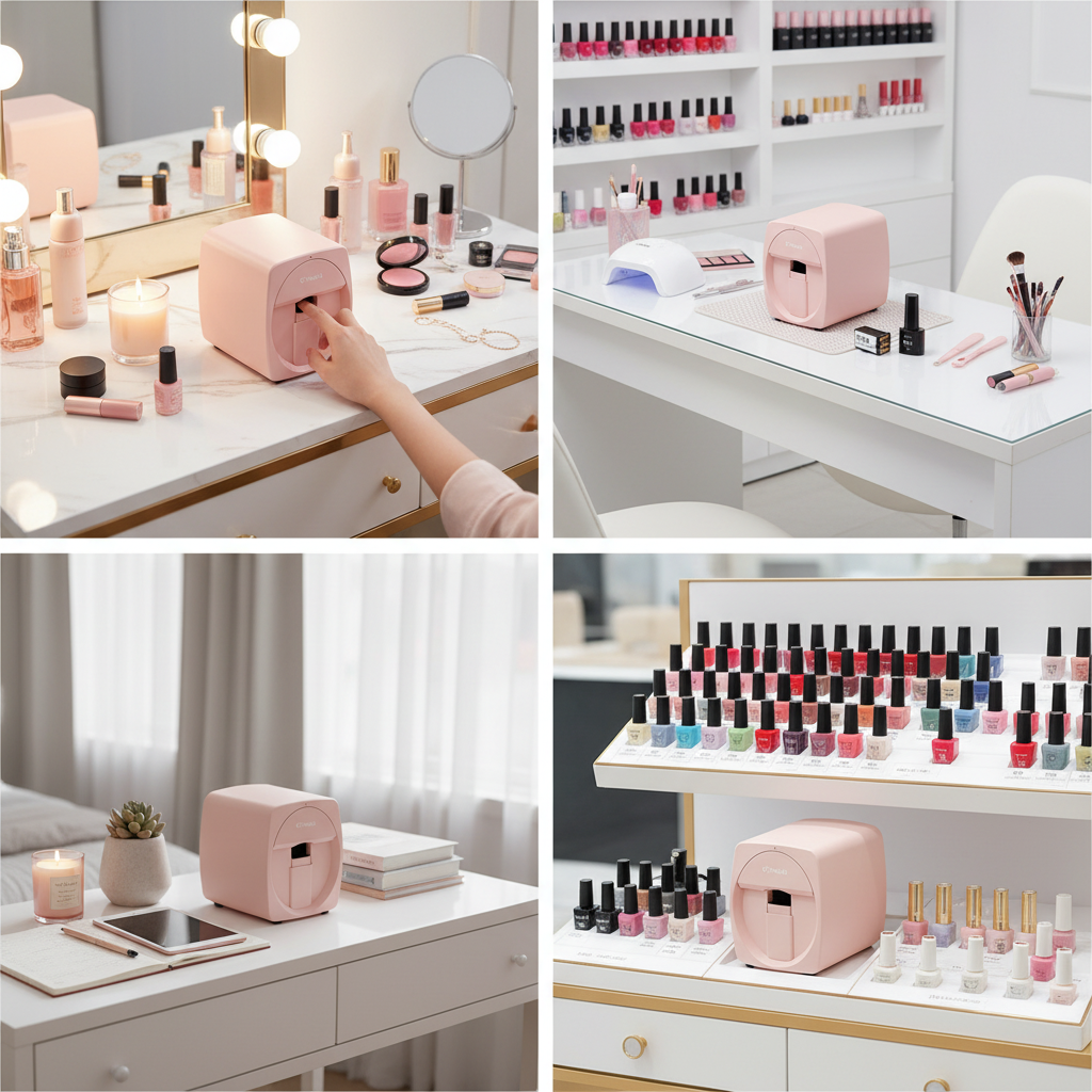 Portable 3D Nail Art Printer S - Home Automation Diy Kit incelemesi ve fiyatı