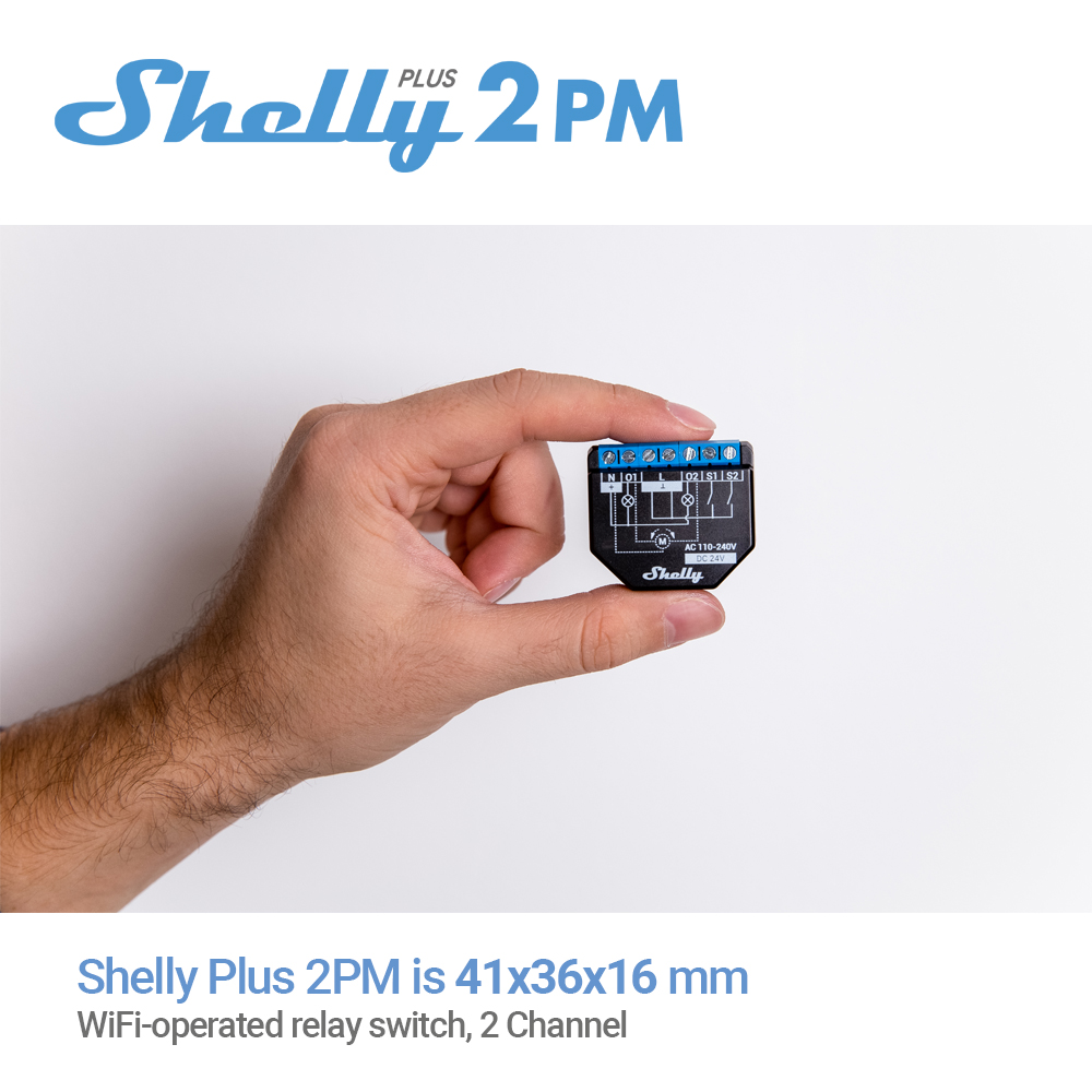 Shelly Plus 2PM Smart Home WiF - Shelly Relay Module incelemesi ve fiyatı