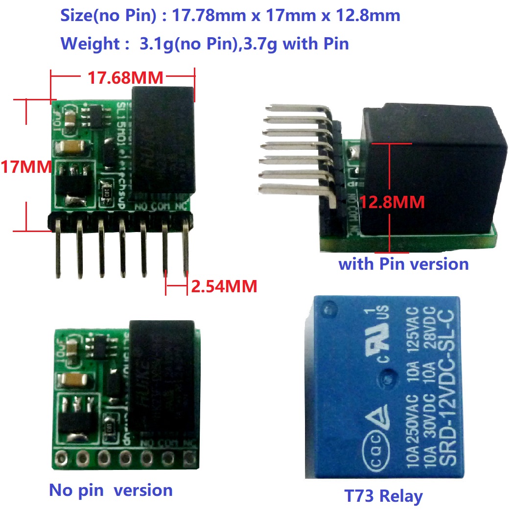 SL15M01 DC 12V 2A mini 1ch Bis - Shelly Relay Module incelemesi ve fiyatı