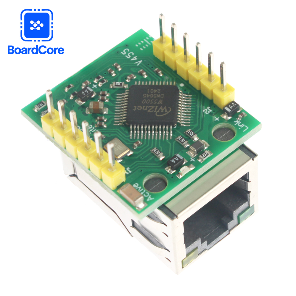 USR-ES1 W5500 Chip SPI to LAN/ - Ethernet Module W5500 incelemesi ve fiyatı