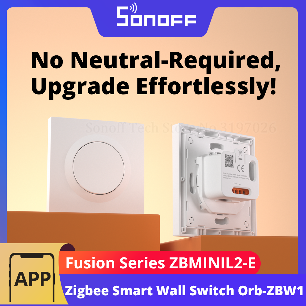 SONOFF Orb-ZBW1L Zigbee Smart  - Sonoff Basic Switch incelemesi ve fiyatı