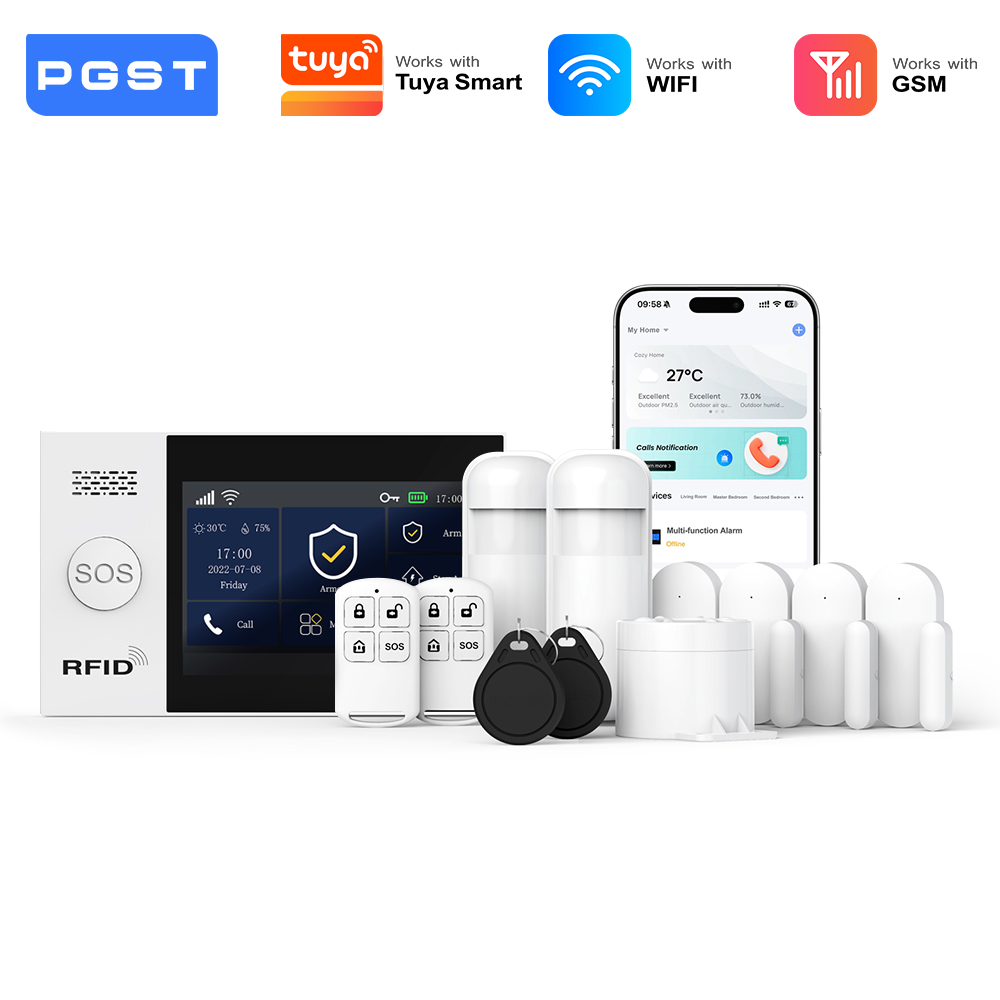 PGST 2G GSM WiFi Alarm System  - Smart Home Automation Diy incelemesi ve fiyatı
