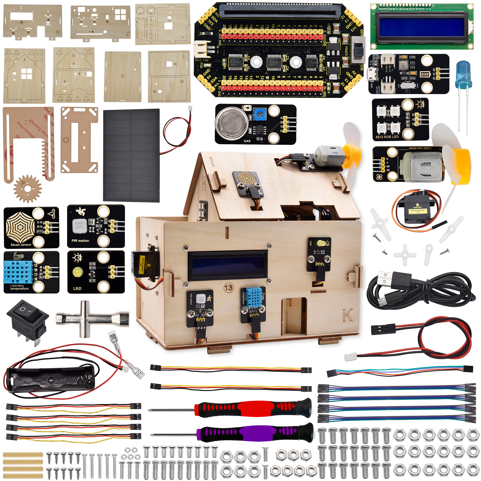 Keyestudio STEM Microbit V2 Sm - Home Automation Diy Kit incelemesi ve fiyatı