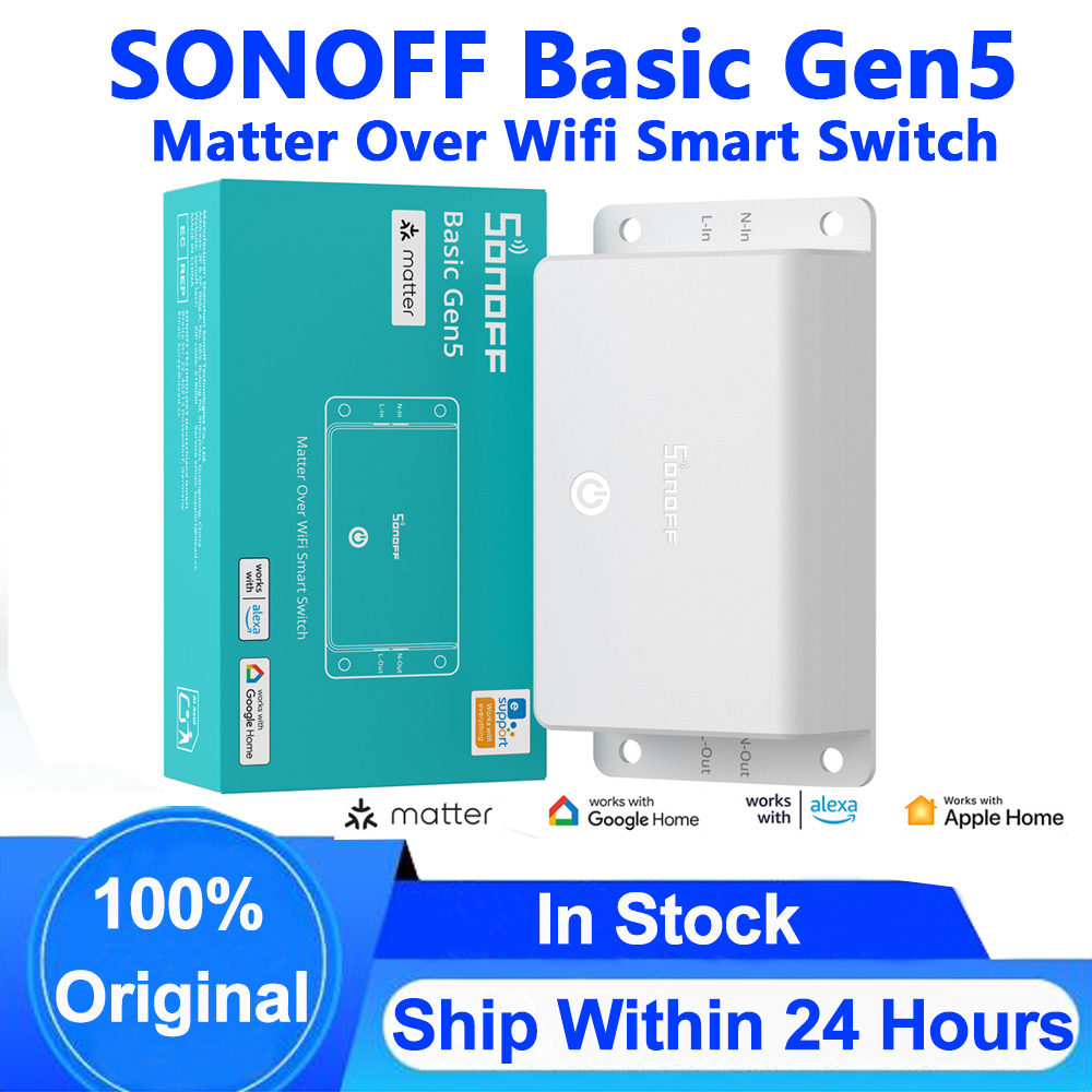 SONOFF Basic Gen5 Matter Over  - Sonoff Basic Switch incelemesi ve fiyatı