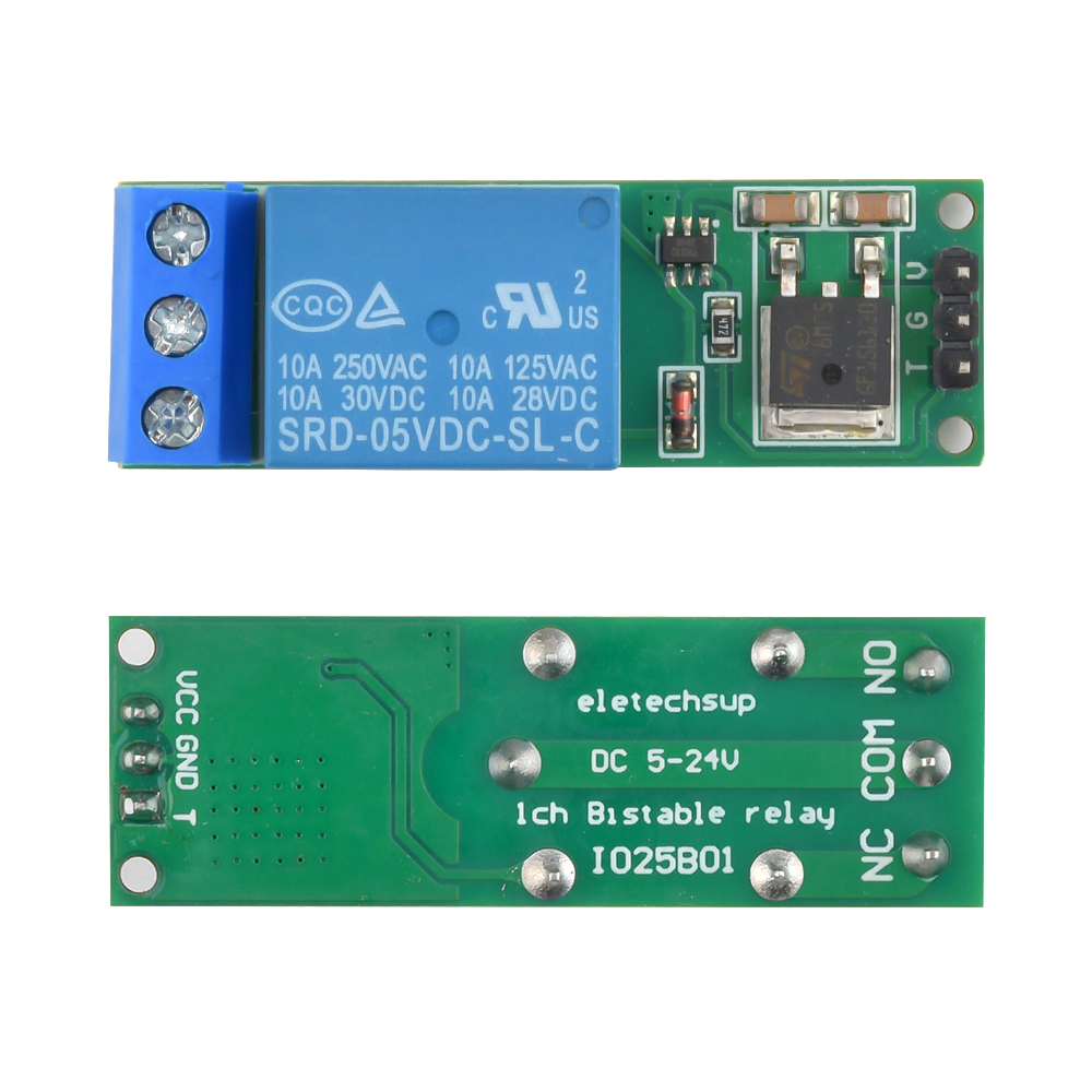 DC 6-24V Flip-Flop Latch Relay - Shelly Relay Module incelemesi ve fiyatı