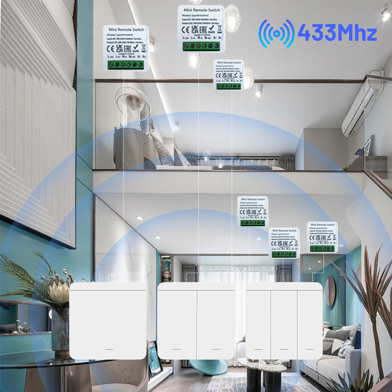 RF 433MHz Smart DIY Wireless S - Home Automation Panel Diy incelemesi ve fiyatı