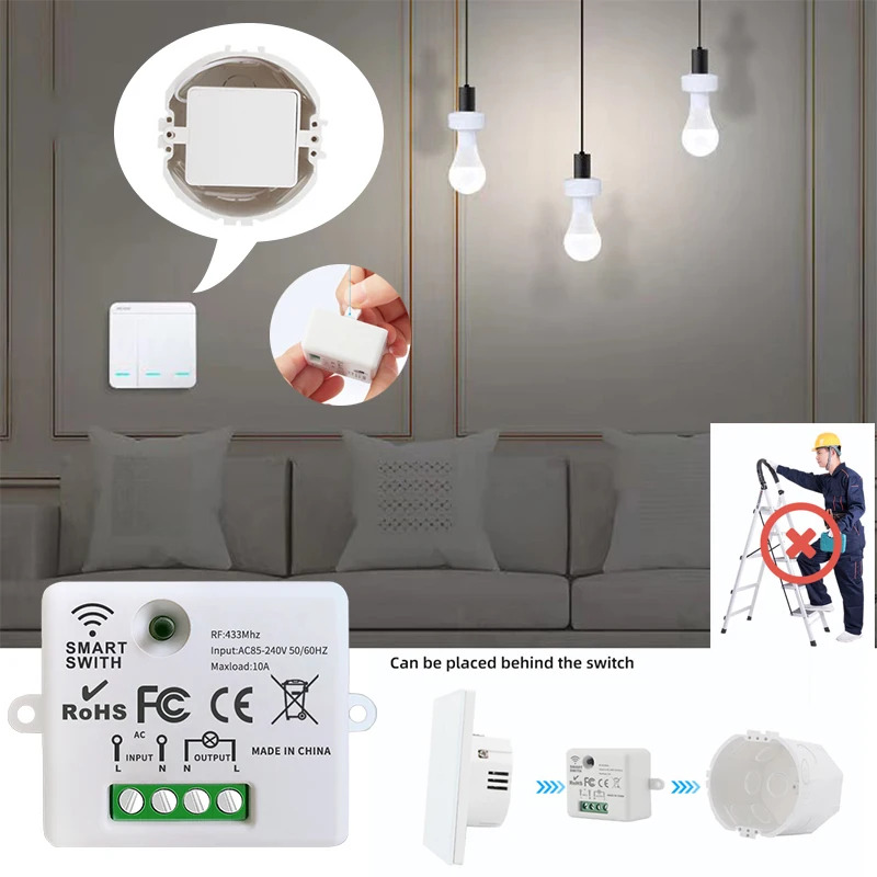 KEBIDU WIFI Mini Switch Tuya S - Home Automation Panel Diy incelemesi ve fiyatı