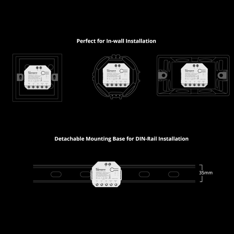 SONOFF Dual R3 Dualr3 Lite 2-G - Sonoff Basic Switch incelemesi ve fiyatı