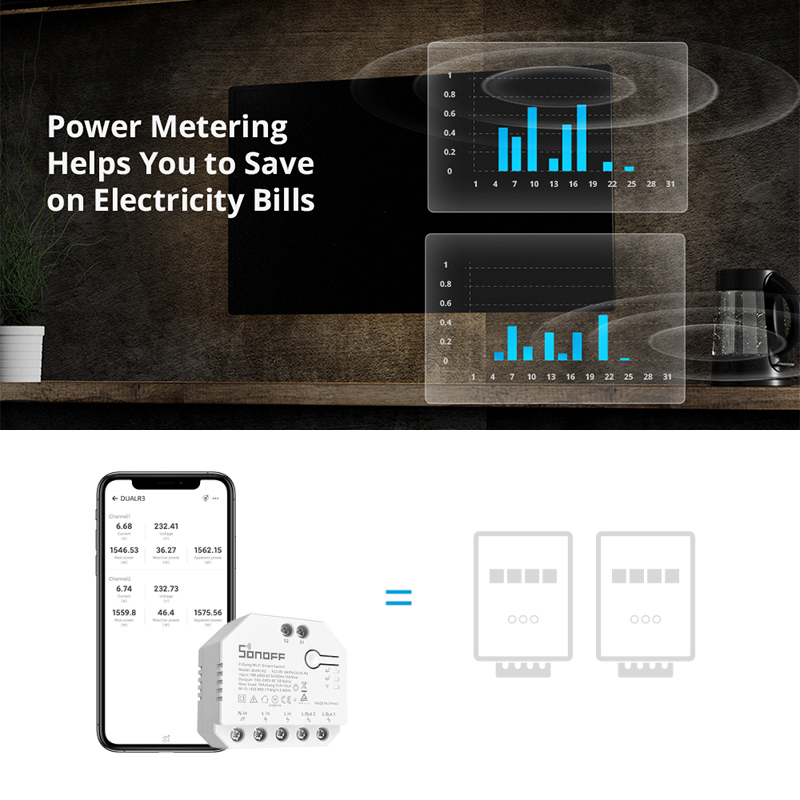 SONOFF Dual R3 Dualr3 Lite 2-G - Sonoff Basic Switch incelemesi ve fiyatı