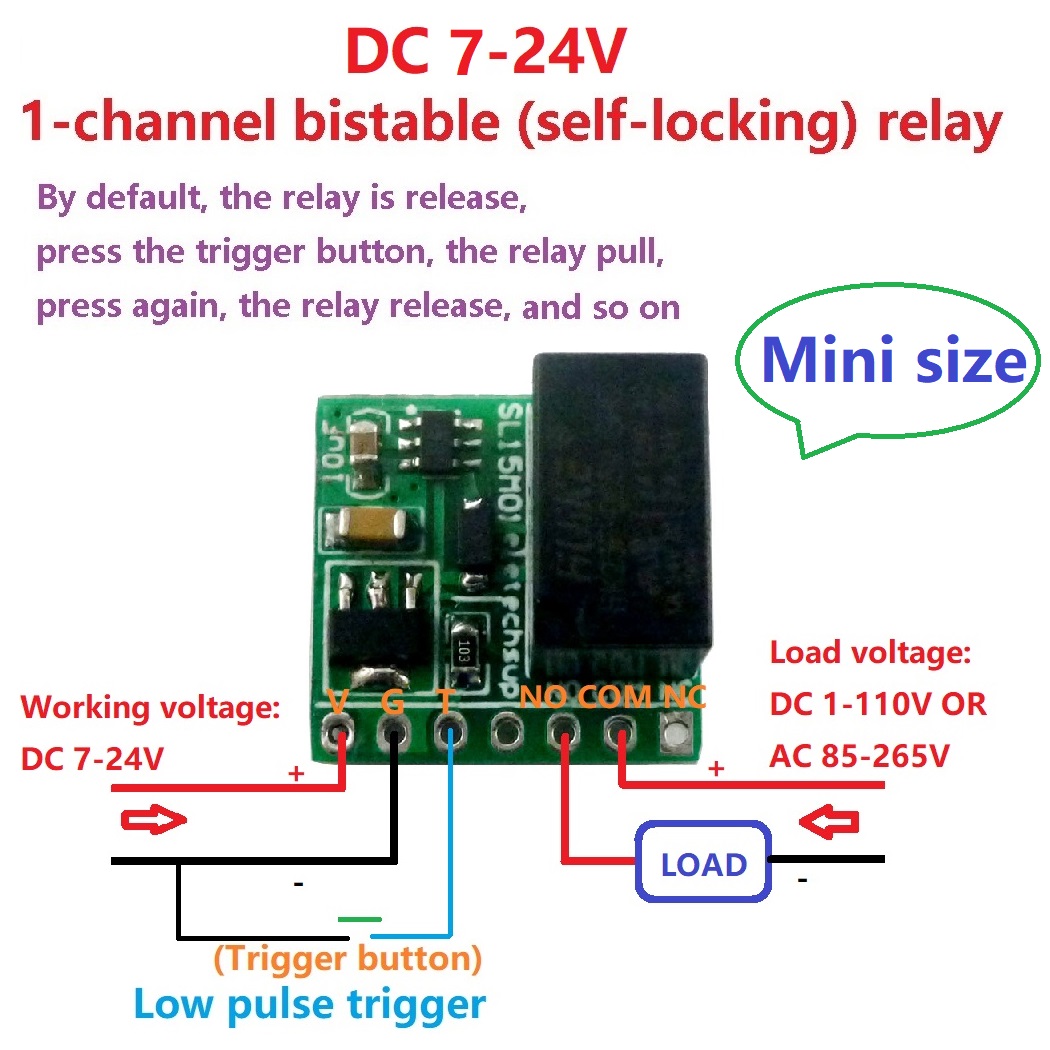 DC 12V 2A mini 1ch  Bistable S - Shelly Relay Module incelemesi ve fiyatı