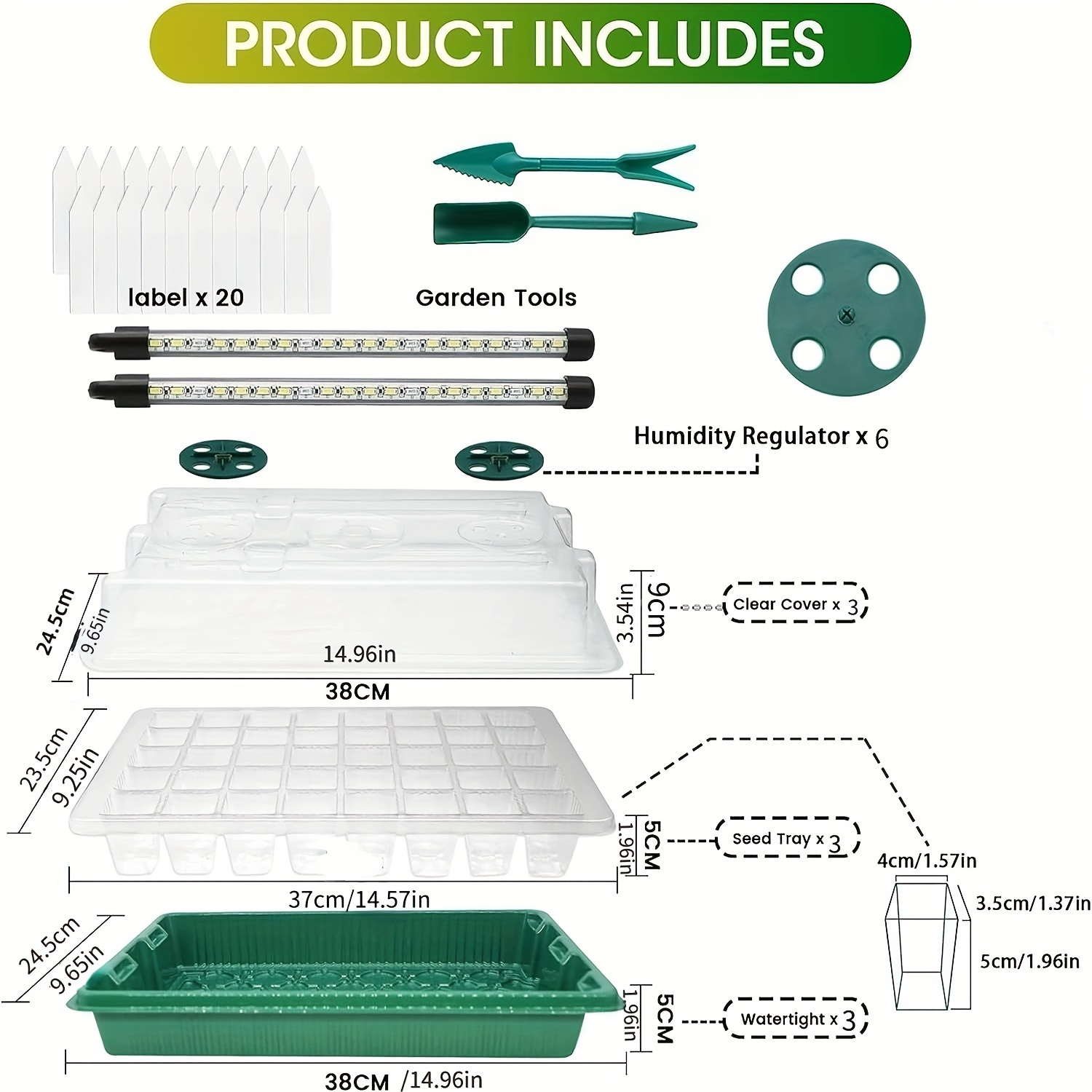 Seed Starter Trays With High D - Smart Home Automation Diy incelemesi ve fiyatı