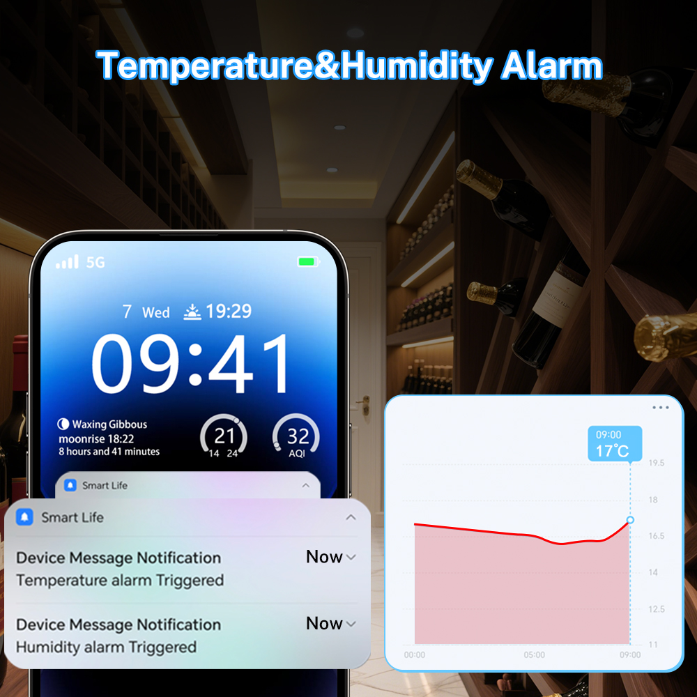 Tuya Zigbee Temperature Humidi - Temperature Humidity Sensor incelemesi ve fiyatı